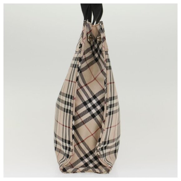 Authentic Burberry Blue Label Nova Check Nylon Tote Bag - Picture 4 of 16